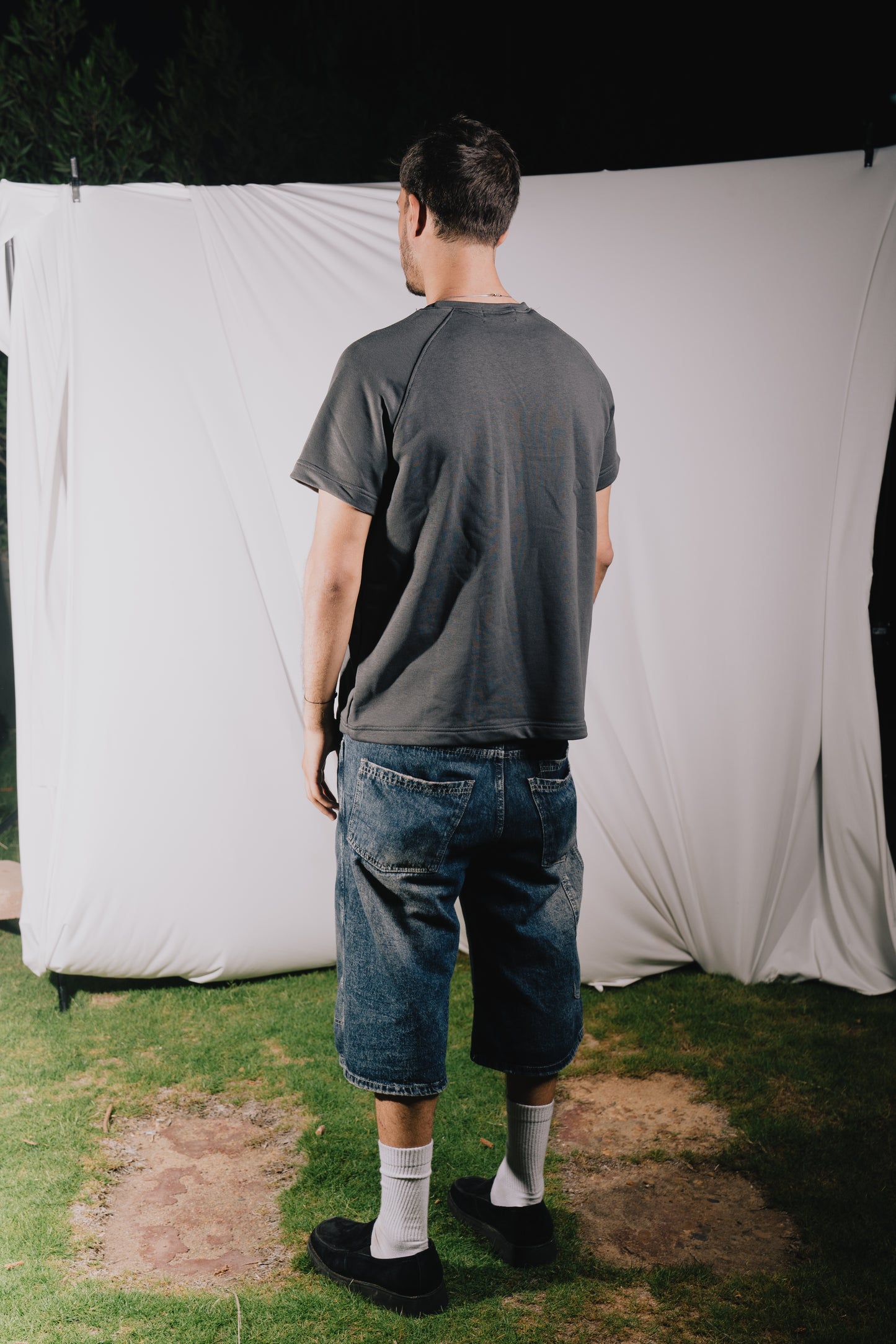 Dark Grey Regular Fit T-shirt
