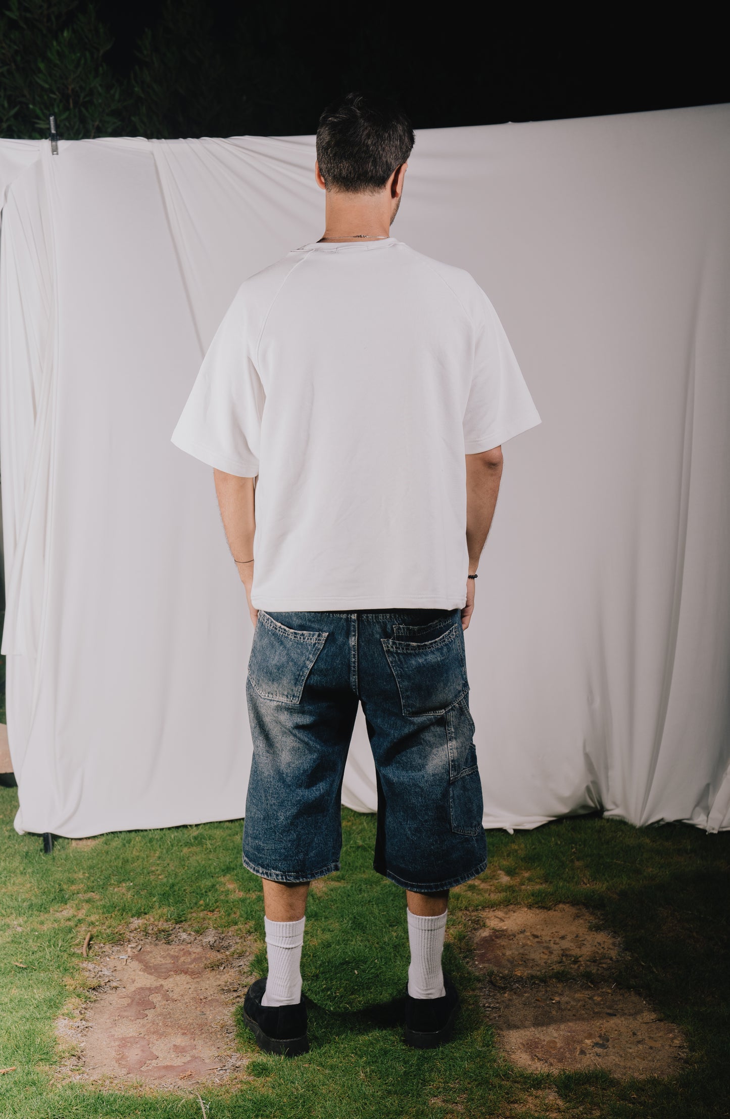 White Relaxed Fit T-shirt.