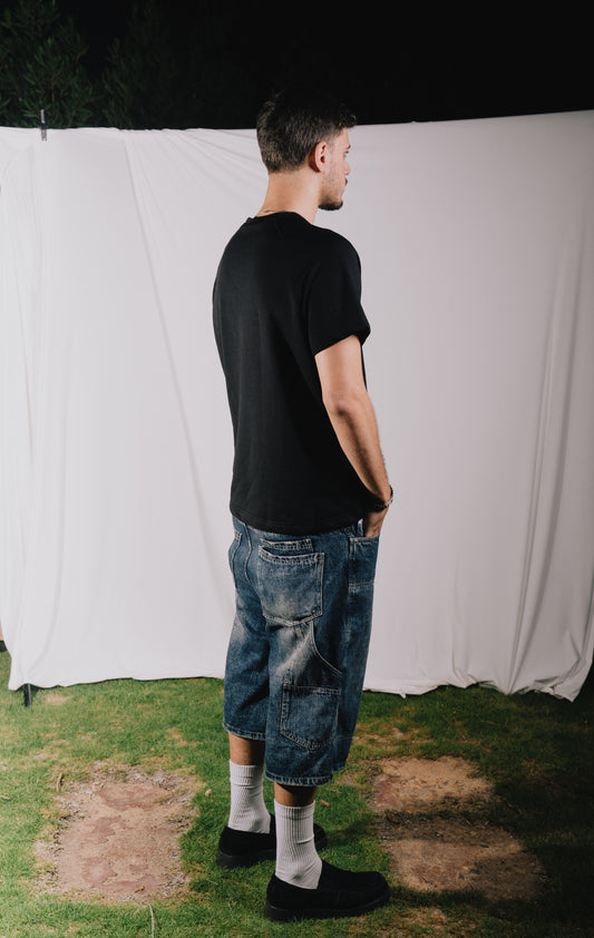 Black Regular Fit T-shirt